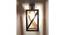 Symmetric Brown Solid Wood Wall Lights (Brown) by Urban Ladder - Design 1 Side View - 990200