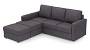 Apollo Sofa Set (Steel, Fabric Sofa Material, Compact Sofa Size, Firm Cushion Type, Sectional Sofa Type, Sectional Master Sofa Component) by Urban Ladder