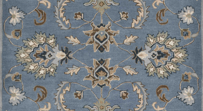 Brooklyn 8X10 Feet Wool Carpets (Grey, 8 x 10 Feet Carpet Size) by Urban Ladder - Design 1 Full View - 990361