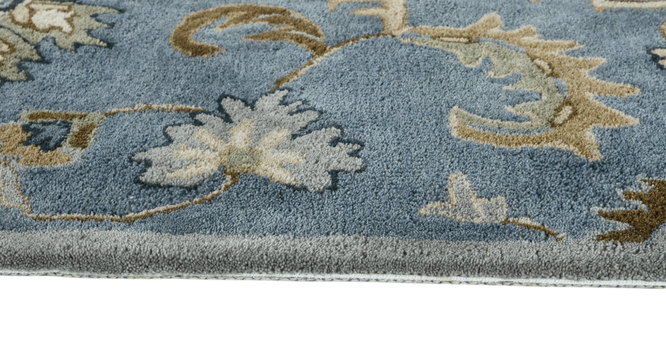 Brooklyn 8X10 Feet Wool Carpets (Grey, 8 x 10 Feet Carpet Size) by Urban Ladder - Front View Design 1 - 990362