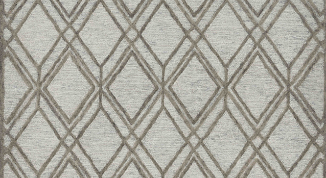 Rosemund 5X8 Feet Wool Carpets (Grey, 5 x 8 Feet Carpet Size) by Urban Ladder - Design 1 Full View - 990374