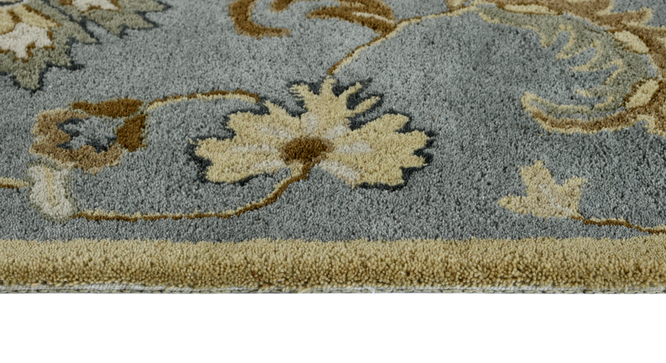 Andrena 8X10 Feet Wool Carpets (Silver, 8 x 10 Feet Carpet Size) by Urban Ladder - Front View Design 1 - 990535