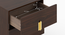 Aurelia King Size Non Storage Bed With 2 Bedside Tables In Walnut Finish (King Bed Size, Glossy Finish) by Urban Ladder - Dimension - 