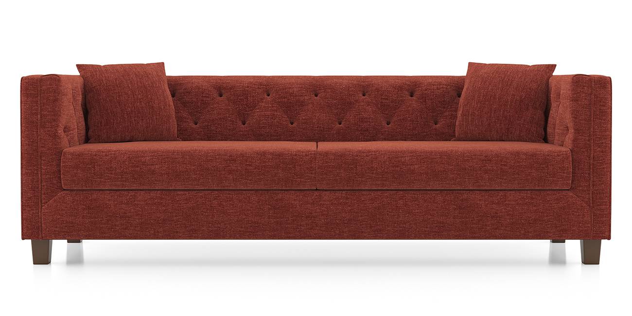 Windsor Sofa (Dark Coral) by Urban Ladder - - 