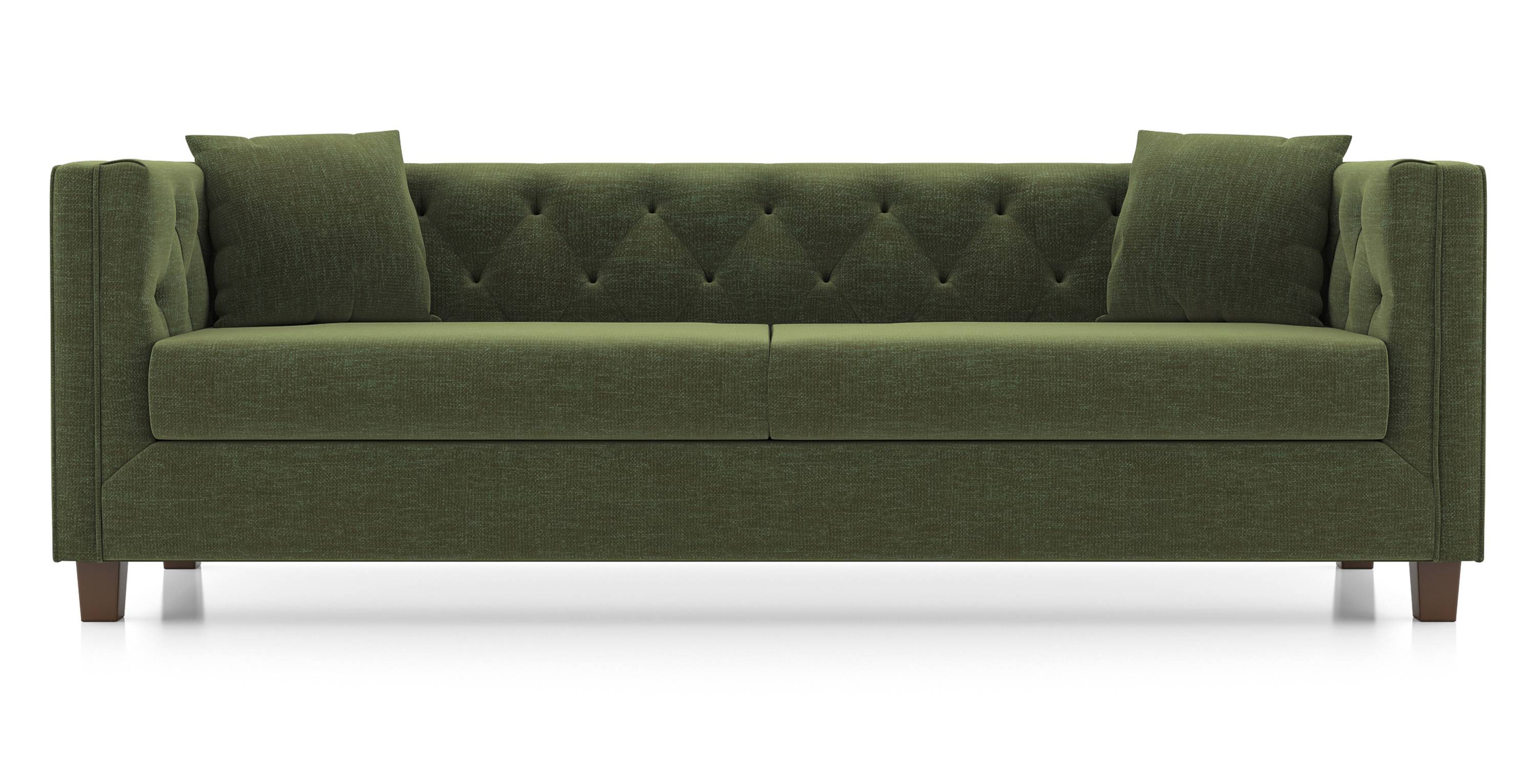 Windsor Sofa (Moss Green) by Urban Ladder - - 