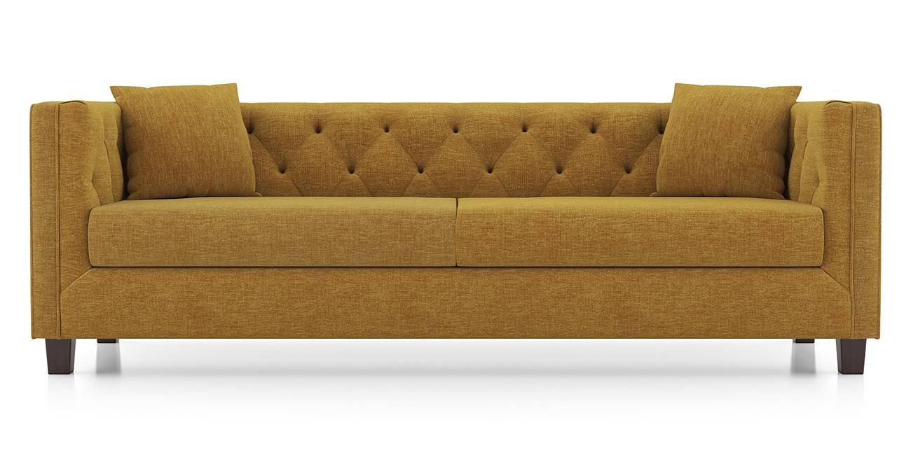 Windsor Sofa (Ochre) by Urban Ladder - - 