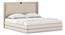 Naomi King Size Non Storage Bed (King Bed Size, Lacquered Finish) by Urban Ladder - - 991353