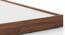 Watson Queen size Bed in Sheesham Paper finish (Queen Bed Size, sheesham wood Finish) by Urban Ladder - Ground View - 
