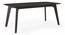 Galaxy Granite Top - Galatea 6 Seater Dining Table Set (American Walnut Finish) by Urban Ladder - - 