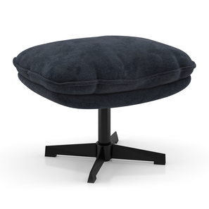 Ottomans In Bangalore Design Marson Ottoman in Indigo Blue