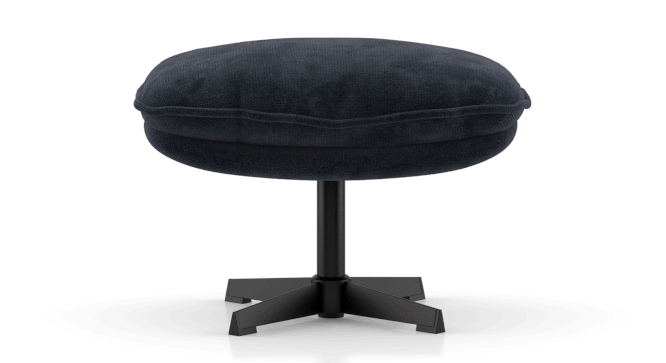 Marson Ottoman Berry Red (Indigo Blue) by Urban Ladder - Top Image - 