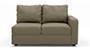 Apollo Sofa Set (Cappuccino, Leatherette Sofa Material, Regular Sofa Size, Firm Cushion Type, Sectional Sofa Type, Left Aligned 2 Seater Sofa Component, Regular Back Type, Regular Back Height) by Urban Ladder - - 