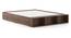 Toshi Platform Compact size Box & drawer storage bed in Classic Walnut (Queen Bed Size, Drawer & Box Storage Type, Classic Walnut Finish) by Urban Ladder - Close View - 