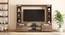 Celestin Engineered Wood Free Standing Regular Size TV Unit in Classic Walnut (Classic Walnut Finish, 40 Inch Size) by Urban Ladder - Side View - 