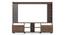 Celestin Engineered Wood Free Standing Regular Size TV Unit in Classic Walnut (Classic Walnut Finish, 40 Inch Size) by Urban Ladder - Storage Image - 