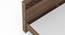 Macy Non Storage Bed With Hazel Bedside Table (King Bed Size, Classic Walnut Finish, Bed + 2 Bedside Table Set, non_storage Storage Type) by Urban Ladder - Rear View Design 1 - 992027