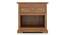 Tuscany Non Storage Bed With Tuscany Bedside table (King Bed Size, Natural Finish, Bed + 2 Bedside Table Set, non_storage Storage Type) by Urban Ladder - Design 1 Top View - 992103