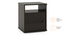 Wren Storage Bed With Zoey Bedside Table (King Bed Size, Box Storage Type, Dark Wenge Finish, Bed + 2 Bedside Table Set) by Urban Ladder - Design 1 Close View - 992204