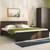 Zoey non  storage bed king size dark wenge finish new  lp