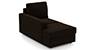 Apollo Sofa Set (Dark Earth, Fabric Sofa Material, Regular Sofa Size, Soft Cushion Type, Sectional Sofa Type, Left Aligned Chaise Sofa Component, Regular Back Type, Regular Back Height) by Urban Ladder - - 99226