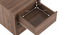 Aruba Bedroom (Bed + Bedside Table) (Queen Bed Size, Classic Walnut Finish, Bed + 2 Bedside Table Set) by Urban Ladder - - 