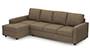 Apollo Sofa Set (Dune, Fabric Sofa Material, Regular Sofa Size, Soft Cushion Type, Sectional Sofa Type, Sectional Master Sofa Component, Regular Back Type, Regular Back Height) by Urban Ladder - - 99251