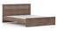 Davis Bedroom (Bed + Bedside Table) (Queen Bed Size, Classic Walnut Finish, Bed + 1 Bedside Table Set) by Urban Ladder - - 