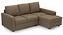 Apollo Sofa Set (Dune, Fabric Sofa Material, Regular Sofa Size, Soft Cushion Type, Sectional Sofa Type, Sectional Master Sofa Component, Regular Back Type, Regular Back Height) by Urban Ladder - - 99257