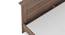 Davis Bedroom (Bed + Bedside Table) (Queen Bed Size, Classic Walnut Finish, Bed + 1 Bedside Table Set) by Urban Ladder - - 