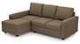 Apollo Sofa Set (Dune, Fabric Sofa Material, Regular Sofa Size, Soft Cushion Type, Sectional Sofa Type, Sectional Master Sofa Component, Regular Back Type, Regular Back Height) by Urban Ladder - - 99259