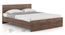 Zoey Bedroom (Bed + Bedside Table) (Walnut Finish, Queen Bed Size, Bed + 1 Bedside Table Set) by Urban Ladder - - 