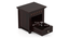Fidora Storage Bed with Fidora Bedside Table (Mahogany Finish, Queen Bed Size, Bed + 1 Bedside Table Set) by Urban Ladder - - 