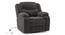 Atticus single seater Motorized swivel rock recliner Premium Chenille Fabric (One Seater, Urban Grey, Motorized Mechanism) by Urban Ladder - - 994116