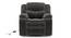Atticus single seater Motorized swivel rock recliner Premium Chenille Fabric (One Seater, Urban Grey, Motorized Mechanism) by Urban Ladder - - 994117