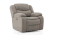 Atticus single seater Motorized swivel rock recliner Premium Chenille Fabric (One Seater, Shitake Beige, Motorized Mechanism) by Urban Ladder - - 994127