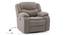 Atticus single seater Motorized swivel rock recliner Premium Chenille Fabric (One Seater, Shitake Beige, Motorized Mechanism) by Urban Ladder - - 994132