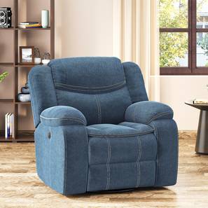 Atticus Fabric One Seater Motorized Recliner in Baltic Blue-image-38
