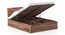 Valencia Storage Bed (Solid Wood) (Teak Finish, Queen Bed Size, Hydraulic Storage Type) by Urban Ladder - - 