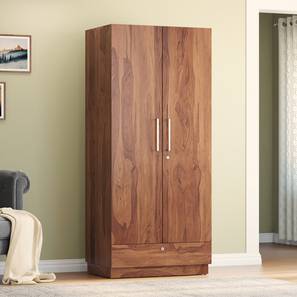 Two Cupboards Design Bocado Engineered Wood 2 Door Wardrobe in Sheesham Finish