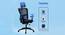 Ignis Black Ergonomic Study Chair (Black) by Urban Ladder - - 