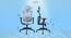 Ignis Grey Ergonomic Study Chair (Grey) by Urban Ladder - - 