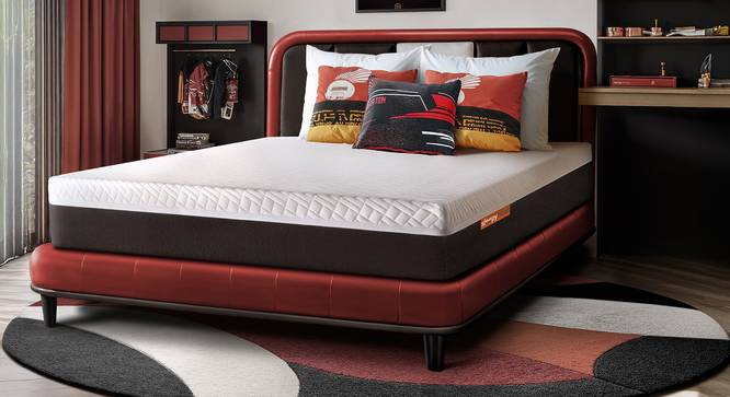 Sense Orthopedic 3-Zoned Double Size PCM Cooling Foam Mattress (6 in Mattress Thickness (in Inches), 72 x 48 in Mattress Size, Double Mattress Type) by Urban Ladder - - 