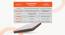 Original Orthopedic 3-Layered Medium Firm King Size Memory Foam Mattress (King Mattress Type, 8 in Mattress Thickness (in Inches), 72 x 72 in Mattress Size) by Urban Ladder - - 