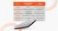 Sense Orthopedic 3-Zoned Double Size PCM Cooling Foam Mattress (6 in Mattress Thickness (in Inches), 75 x 48 in Mattress Size, Double Mattress Type) by Urban Ladder - - 