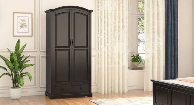 Alexandra wadrobe (American Walnut Finish) by Urban Ladder - - 995367