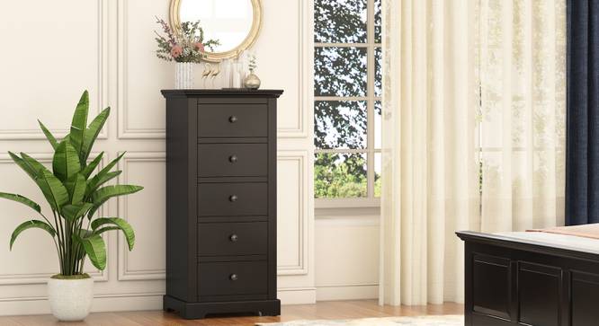 Alexandra Chest of Drawer (American Walnut Finish) by Urban Ladder - - 995369