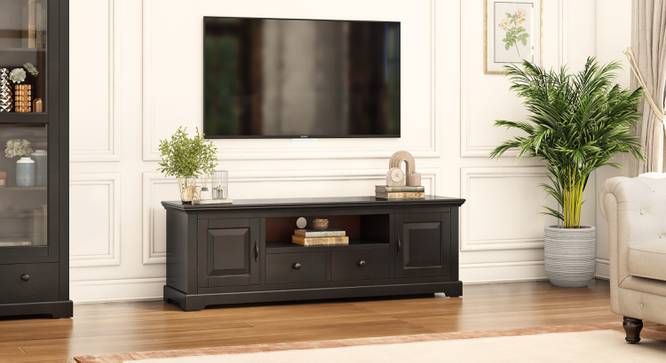 Alexandra Tv Cabinet Finish Mahogany (American Walnut Finish, 60 Inch Size) by Urban Ladder - - 995371