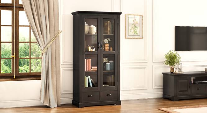 Alexandra Bookshelf (American Walnut Finish) by Urban Ladder - - 995373