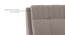 Stanhope Upholestry hydraulic King size bed in Shitake beige Premium Chenille (King Bed Size, Hydraulic Storage Type, Shitake Beige Finish) by Urban Ladder - - 995433