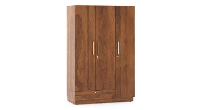 Bocado Three Door Wardrobe (Sheesham Finish) by Urban Ladder - - 